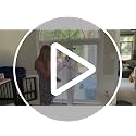 Outdoor Hanging Ghost Decor - 5FT White Swing Ghost with Remote Control Variation