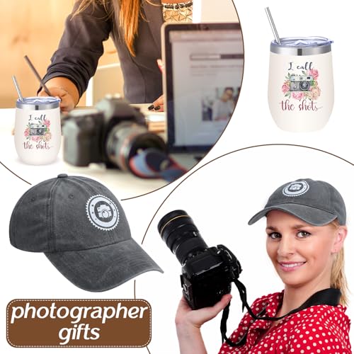 Pink Photography Gift Set for Male Photographers - Camera Lover Christmas Gift