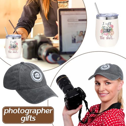 Pink Photography Gift Set for Male Photographers - Camera Lover Christmas Gift
