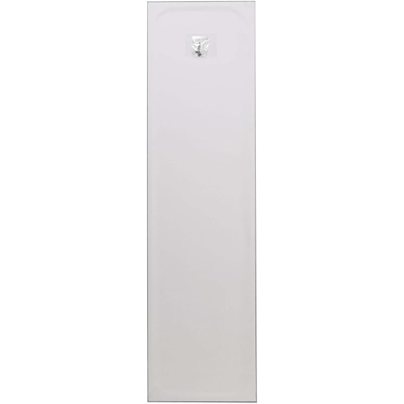 Gold Full Length Mirror 13.5x49.5 in — Wall or Door Mount, Vertical or Horizontal, with Hardware