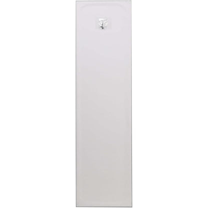 Gold Full Length Mirror 13.5x49.5 in — Wall or Door Mount, Vertical or Horizontal, with Hardware