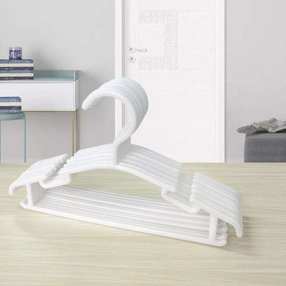 GoodtoU Baby Hangers - 100-Pack Plastic Clothes Hangers for Infants & Toddlers | Space-Saving Design