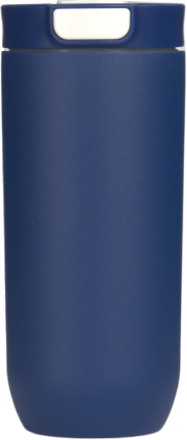 Skiennix Insulated Stainless Steel Coffee Tumbler - 16.9 oz, Double-Wall, Leakproof, BPA Free | Navy