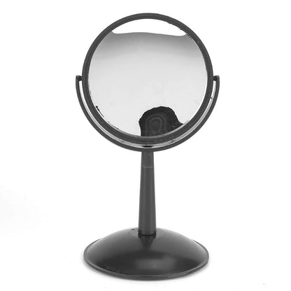 Concave Mirror 8.7" L × 1.2" W, Clear Glass – Oumefar Educational Mirror with Pedestal