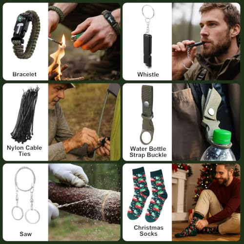Survival Christmas Advent Calendar 2026 for Men - Outdoor & Emergency Gear
