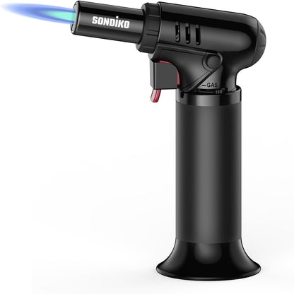 Sondiko Kitchen Torch - Versatile Culinary Tool for Soldering and Cooking | Butane Included