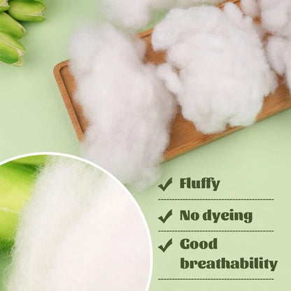 BUTUZE Polyester Fiber - Artificial Snow Cloud Decor for Room Ceiling | 200g/7oz Cotton Fill
