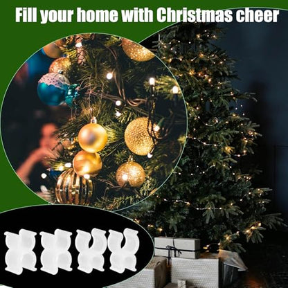 300 Pack Christmas Light Clips for Outdoor Wire Frames and Decorations