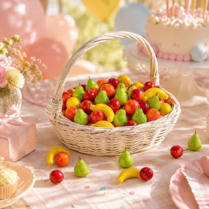 Mini Artificial Fruit Pack for Crafts and Vase Fillers - Mixed Color 04, 24 Pcs