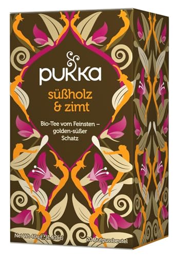 Pukka Herbal Teas Licorice and Cinnamon - 20 Bags, 20 Count