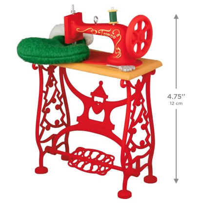 Hallmark Keepsake Christmas Ornament Sew Nostalgic 2026 Vintage Sewing Machine