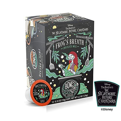 Chocolate Mole Coffee Pods - Bones Frog's Breath Low Acid Medium Roast Single-Serve K-Cup Compatible
