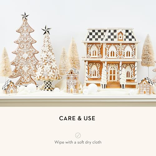 MacKenzie-Childs Gingerbread Cookie Tabletop Tree - Large 6in