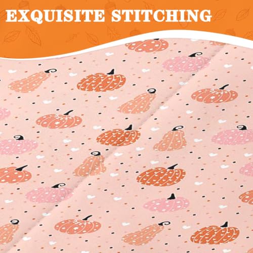 Kids Fall Zippered Bedding Set - Comforter, Fitted Sheet & Pillowcases