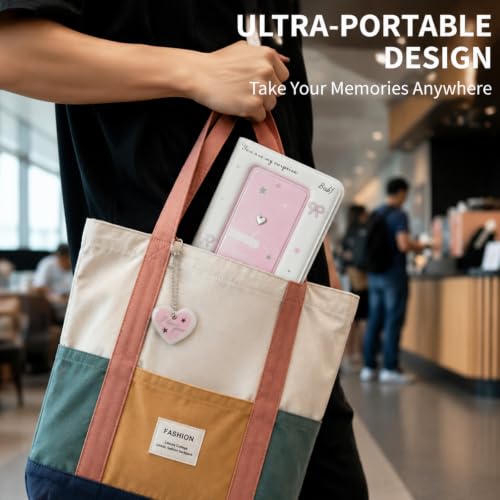 Photo Booth Book Album Holder with 40 Pockets for Photocards