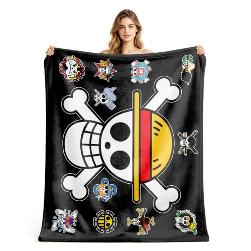 Anime Flannel Blanket for Fans 50x60 Inches Soft Cozy Gift