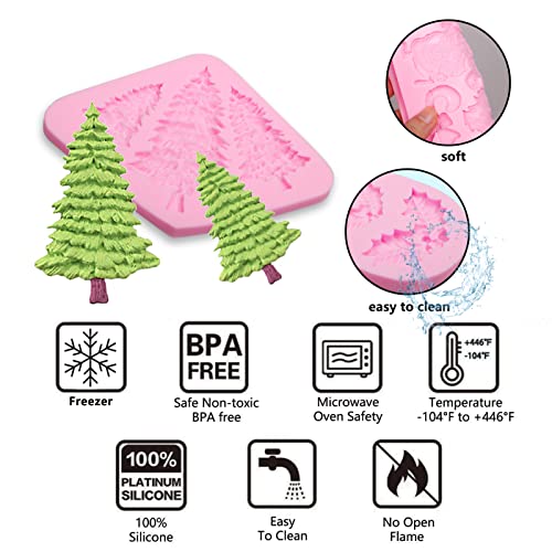 Christmas Bell Silicone Mold for Cake Decorating & Crafts - Bell Fondant Mold (Z120)