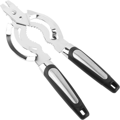 Skiennix Stainless Steel Jar Opener - Adjustable Tool for Weak Hands & Seniors | Kitchen Essential