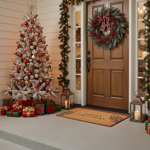 Christmas Nutcracker Doormat 2' x 3' – Classic Holiday Entryway Decor