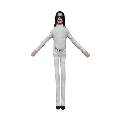 6pc Michael Plush Bendable Cartoon Doll Pillow — Soft Huggable Funny Toy