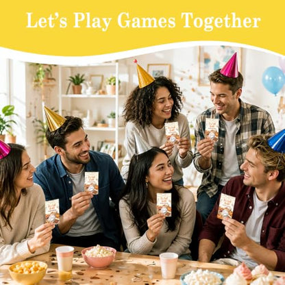 It's Fall Y'all Bonfire Picnic Party Scratch Off Cards Red027 - 50 Pack