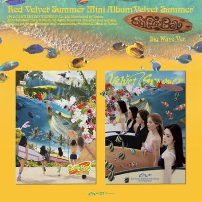 Red Velvet Summer Album - Big Wave Random Cover Version with Photobook & Extras