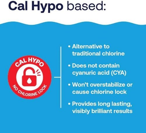 HTH 52043 Pool Care Shock - Advanced Swimming Pool Chemical Prevents Bacteria & Algae | 2 lbs (2-Pack)