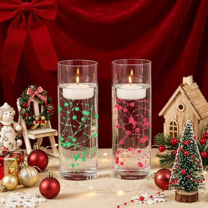 Artificial Floating Pearls Bead Garland for Christmas Decor, 30 Pieces
