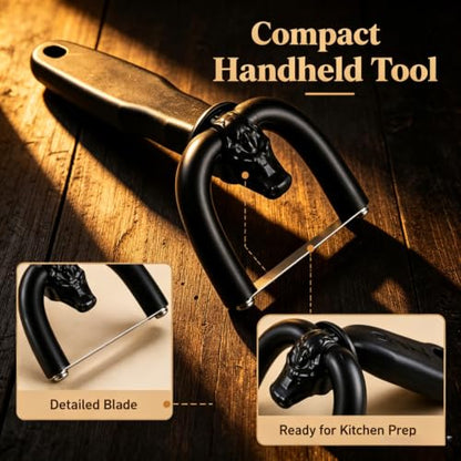 2PCS Handheld Fat Trimmer for Beef & Pork - Precision Meat Deboner Tool