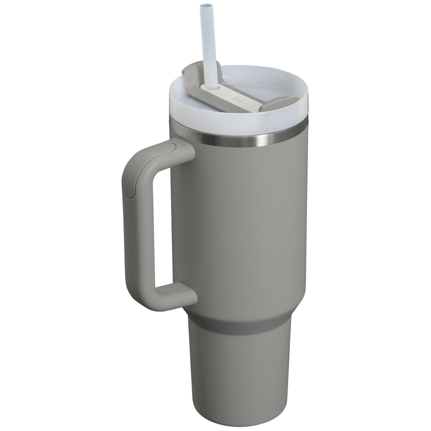 STANLEY Quencher H2.0 Tumbler with Handle and Straw 40 oz | Flowstate 3-Position Lid | Cup Holder Compatible for Travel | Insulated Stainless Steel Cup | BPA-Free | Ash