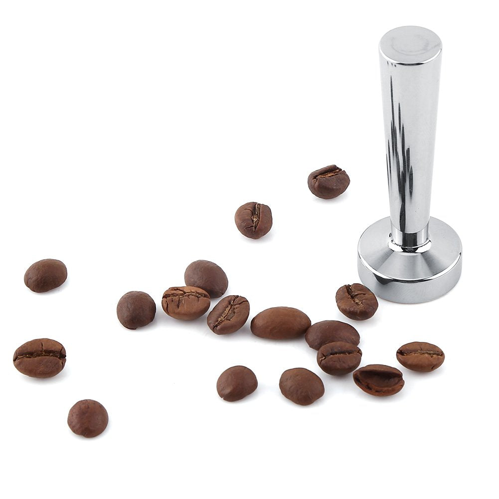 Coffee Tamper 24mm Espresso Coffee Tamper Mini Coffee Knock Box Heavy-duty Espresso Maker, Calibrated Espresso Tamper With Flat Stainless Steel Base, for Nespresso Capsule Machine, for Home/Office