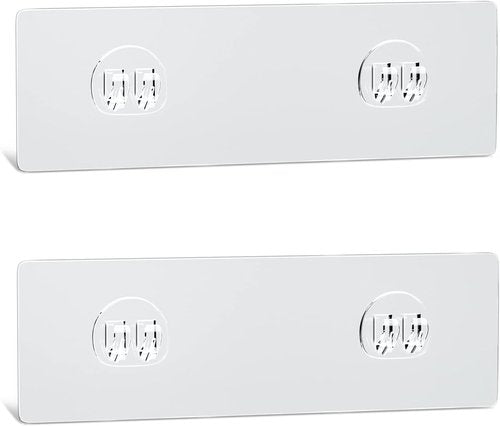 AKTECKE Shower Caddy - No Drill Adhesive Wall Hooks for Corner Organizer - Waterproof & Transparent