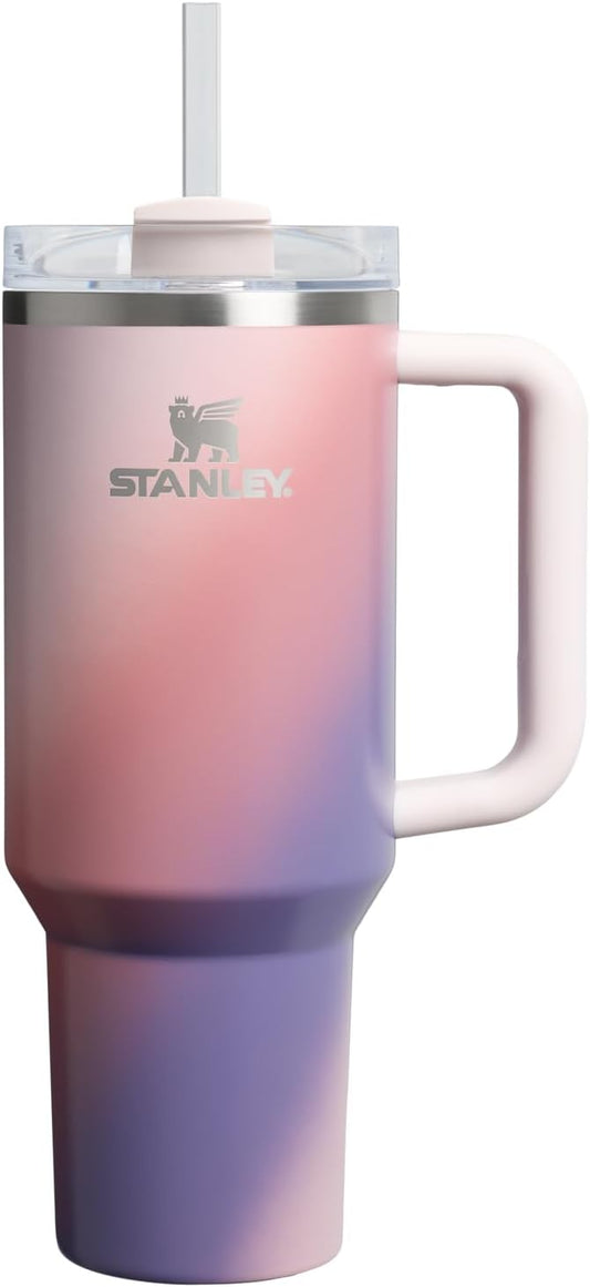 STANLEY Quencher H2.0 Tumbler - 40 oz Dawn Spiral | Insulated Design for Ultimate Hydration
