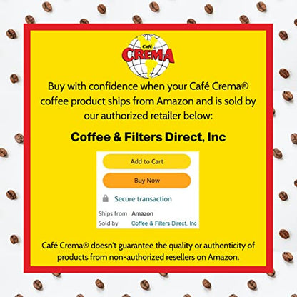 Café Crema Ground Coffee from Puerto Rico, 10 ounce can