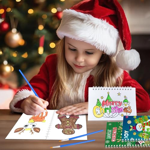 Kids Water Coloring Books Bulk Pack - Christmas Party Favors & Classroom Gifts