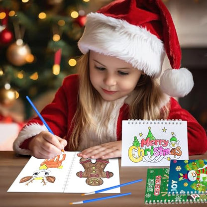 Kids Water Coloring Books Bulk Pack - Christmas Party Favors & Classroom Gifts