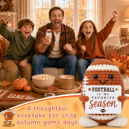Football Gifts for Fans - Fall Gift Basket Stuffer for Men Teen Boys Son