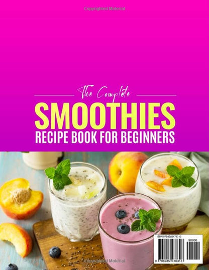 Skiennix Smoothie Recipe Book - Kickstart Wellness with Delicious Breakfast, Green, Protein & Keto Smoothies