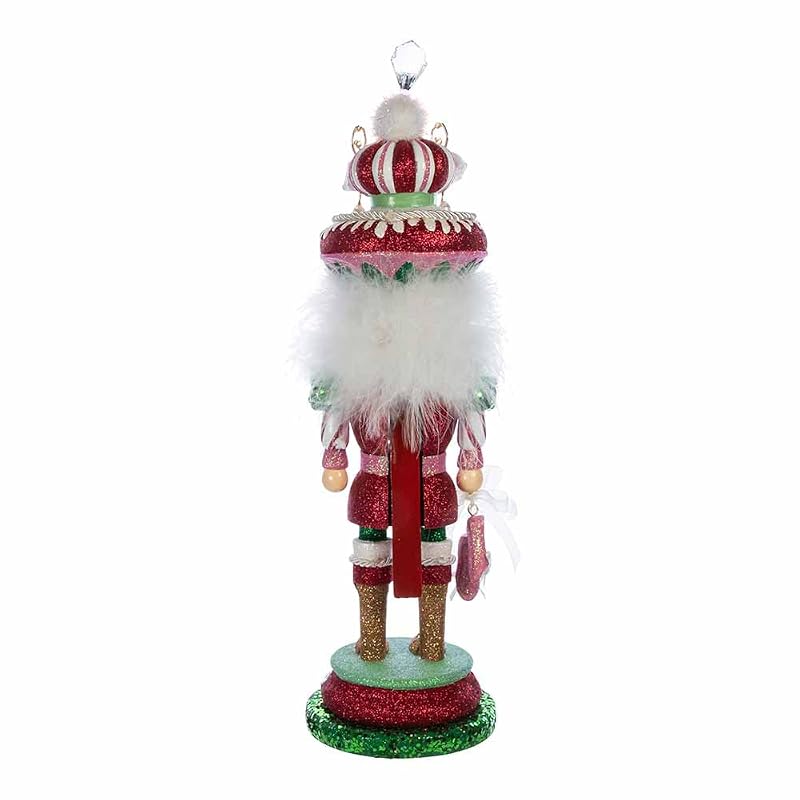 18-Inch Pink & Green Ballet Soldier Nutcracker - Hollywood Kurt Adler