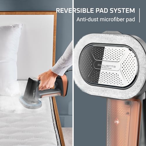 Rowenta Handheld Steamer for Clothes, Pure Force 2in1 Steamer & Iron, 1875W, Vertical/Horizonal Steaming & Ironing, Lightweight, Auto-off, XL power, 1875 Watts, DR8822