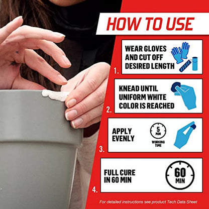 Loctite Epoxy Multi Purpose Repair Putty , 2 oz Stick, 1 Pack