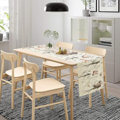 Forest Woodland Animals Table Runner 13x36 Inches - Rustic Nature Decor - Forest-6