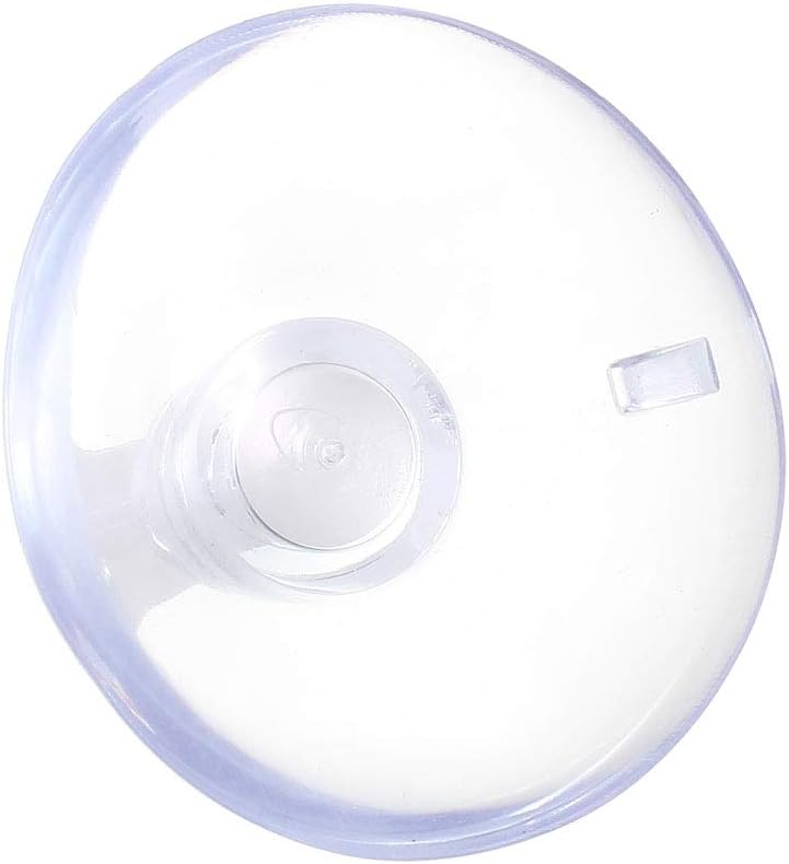Uxcell Aquarium Suction Cup Clips - Airline Tube Holders for Fish Tank | Clear 10mm, 6 Pcs