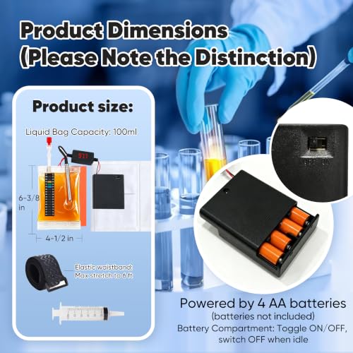 Electric Liquid Heating Pack 98.6°F with Digital Temp Display & Accessories