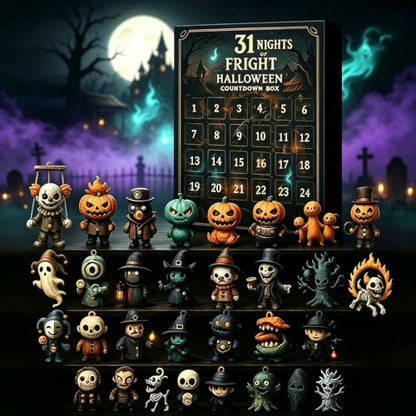 Halloween Advent Calendar 2026 - 31 Nights of Fright Mini Figurines - Variation 31