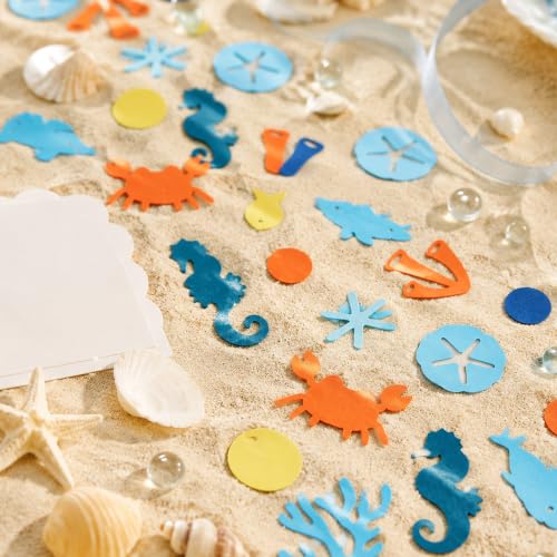 Ocean Party Confetti Table Scatter - Under the Sea Underwater Decor