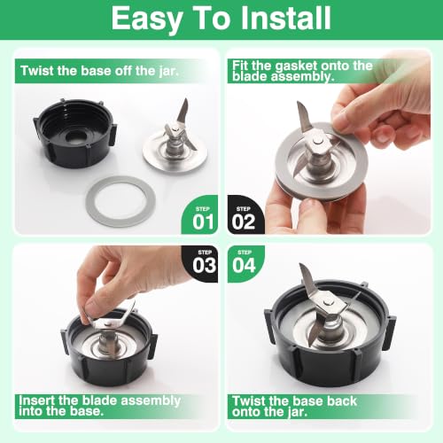 Rubber Gasket Seal O-Rings for Oster Blender Replacement Parts - 5 Pieces