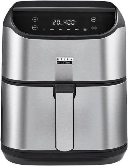 Bella Pro Series 6-Qt Digital Air Fryer - Healthy Cooking with Rapid Air Technology