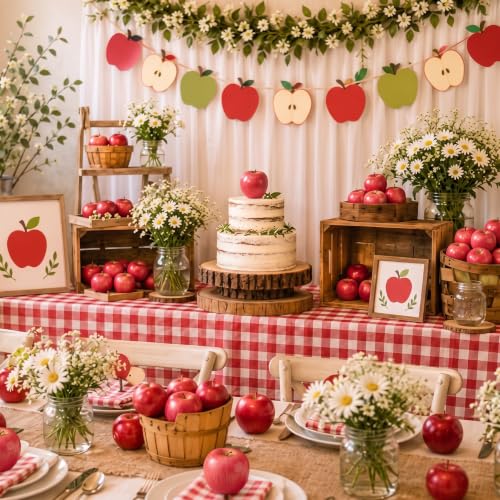 Artificial Red Apples 12-Pack for Home Decor and Events