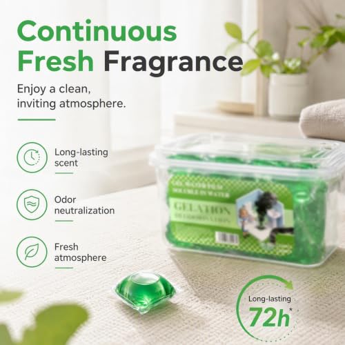 Drain Deodorizer Pods for Sink and Shower - 1 Box - Odor Neutralizing Bio-Enzyme Capsules